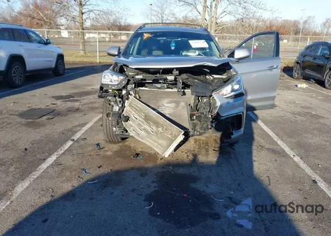 2018 Hyundai Santa Fe Se из США, поврежденный, VIN KM8SN4HF7JU294075